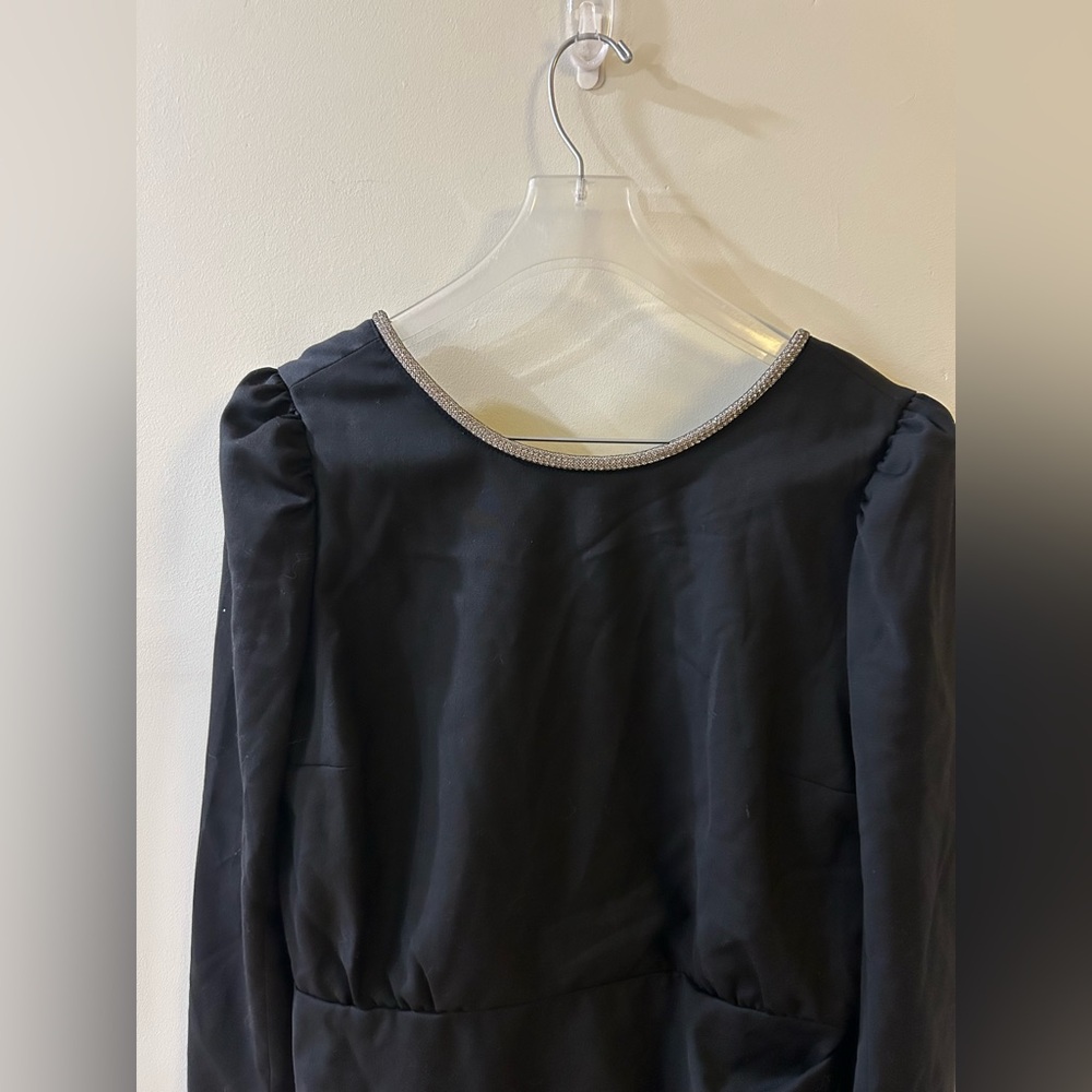 ba&sh Midnight black‎ Open-Back Dress large - Picture 5 of 6